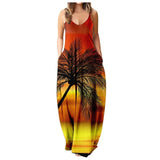 Spaghetti Strap Maxi Dress-PS