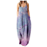 Spaghetti Strap Maxi Dress-PS