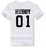 Hubby Wifey 01  T-Shirt Couple