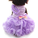 Princess Dress Tutu Rosette&bow Dog