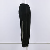 High Zipper Split Pants OMSJ-W