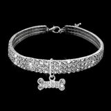 Rhinestone Collar For Small Medium Dogs