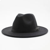 Felt Fedora Wide Brim Hat