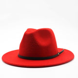 Fedora Felt Wide Brim Hat