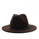 Fedora Felt Wide Brim Hat