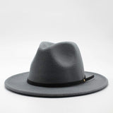 Fedora Felt Wide Brim Hat