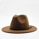 Fedora Felt Wide Brim Hat