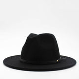 Fedora Felt Wide Brim Hat