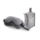 Travel Neck Pillow & Eye Mask & Storage Bag with Handle