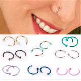 Septum Titanium Nose Ring 1pc