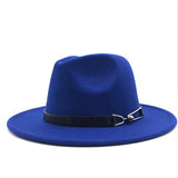 Felt Fedora Wide Brim Hat