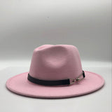 Felt Fedora Wide Brim Hat