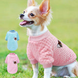 For Small Dogs Knit Winter Sweater