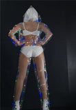 2pc LED Light jacet + pant suit