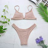 V Neck Bikini 2pc Swimsuit