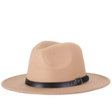 Felt Fedora Wide Brim Hat