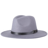 Felt Fedora Wide Brim Hat