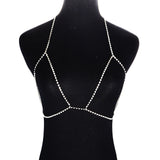 Bikini Body Chain Breast Bra Hollow Choker Collars