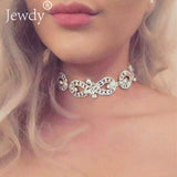 1pc Rhinestone Choker Charm Pendant Necklace