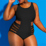 Side Split 1pc Swimsuit-PS