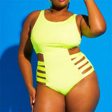 Side Split 1pc Swimsuit-PS