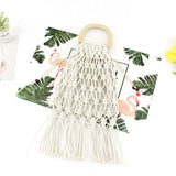 Rope Tassel Clutch