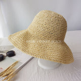 Floppy Bucket Summer Hat Straw