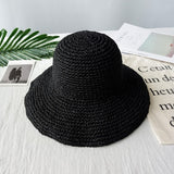 Floppy Bucket Summer Hat Straw