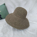 Floppy Bucket Summer Hat Straw