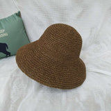 Floppy Bucket Summer Hat Straw