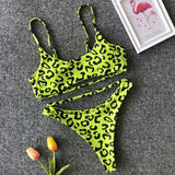 Low Waist Hollow Out 2pc Swimsuit