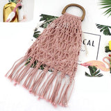 Rope Tassel Clutch