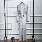 Kaftan Long Grey Robe