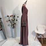 Design Sleeve Long Dress Robe