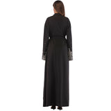 Design Sleeve Long Dress Robe