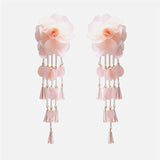 Ztech Tassel Drop Earrings