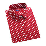 Dioufond-Polka Dot Blouses