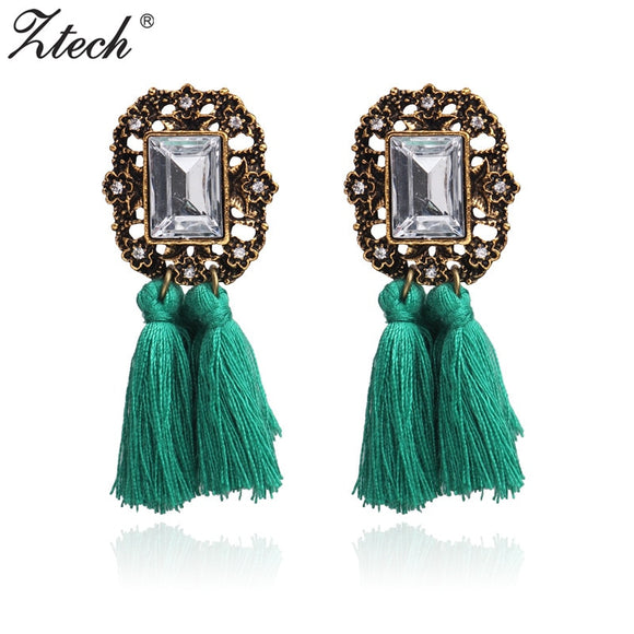 Ztech Bohemian Tassels Earrings