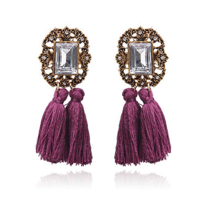 Ztech Bohemian Tassels Earrings