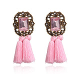 Ztech Bohemian Tassels Earrings