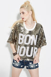 BON JOUR Sequin Top