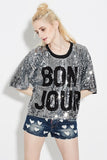 BON JOUR Sequin Top