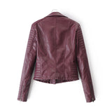 Motorcycle Faux Leather Jacket