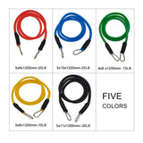 YOUGLE 11pcs/set Pull Rope Fitness Exercises Resistance Bands