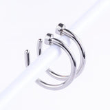 Septum Titanium Nose Ring 1pc