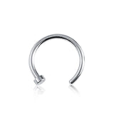 Septum Titanium Nose Ring 1pc