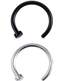 Septum Titanium Nose Ring 1pc