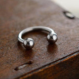 Septum Titanium Nose Ring 1pc